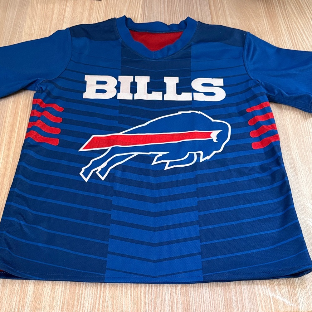 NFL Buffalo Bills reversible jersey red blue